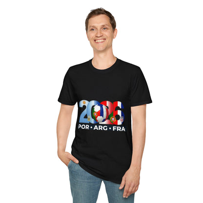 2026 Soccer Unisex Shirt | POR ARG FRA USA Football Tee