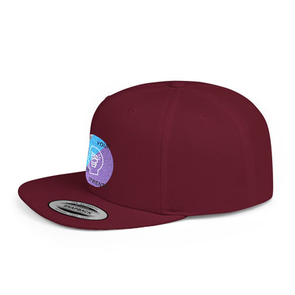 Shop the Motivational Strength Snapback – flat bill adjustable hat for men & women. Perfect streetwear and inspirational gift.
