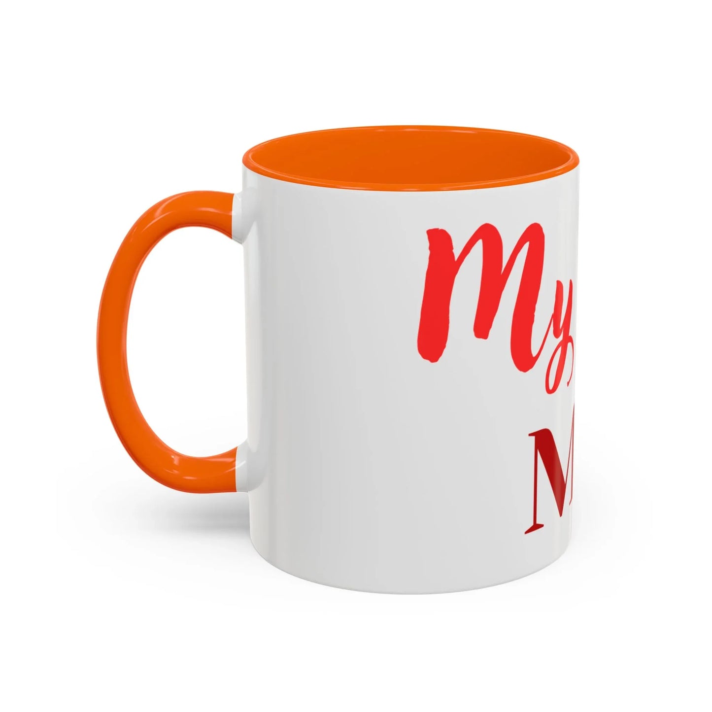 Gift for Mom l My Mom Accent Mug l Coffee or Tea Cup l Birthday & Mother’s Day - RizQ Life 