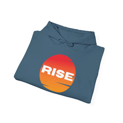 Men's Rise Sunset Hoodie - Comfortable Heavy Blend Sweatshirt