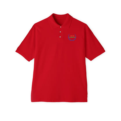 Comfortable Men's Piqué Polo Shirt with Elegant Design