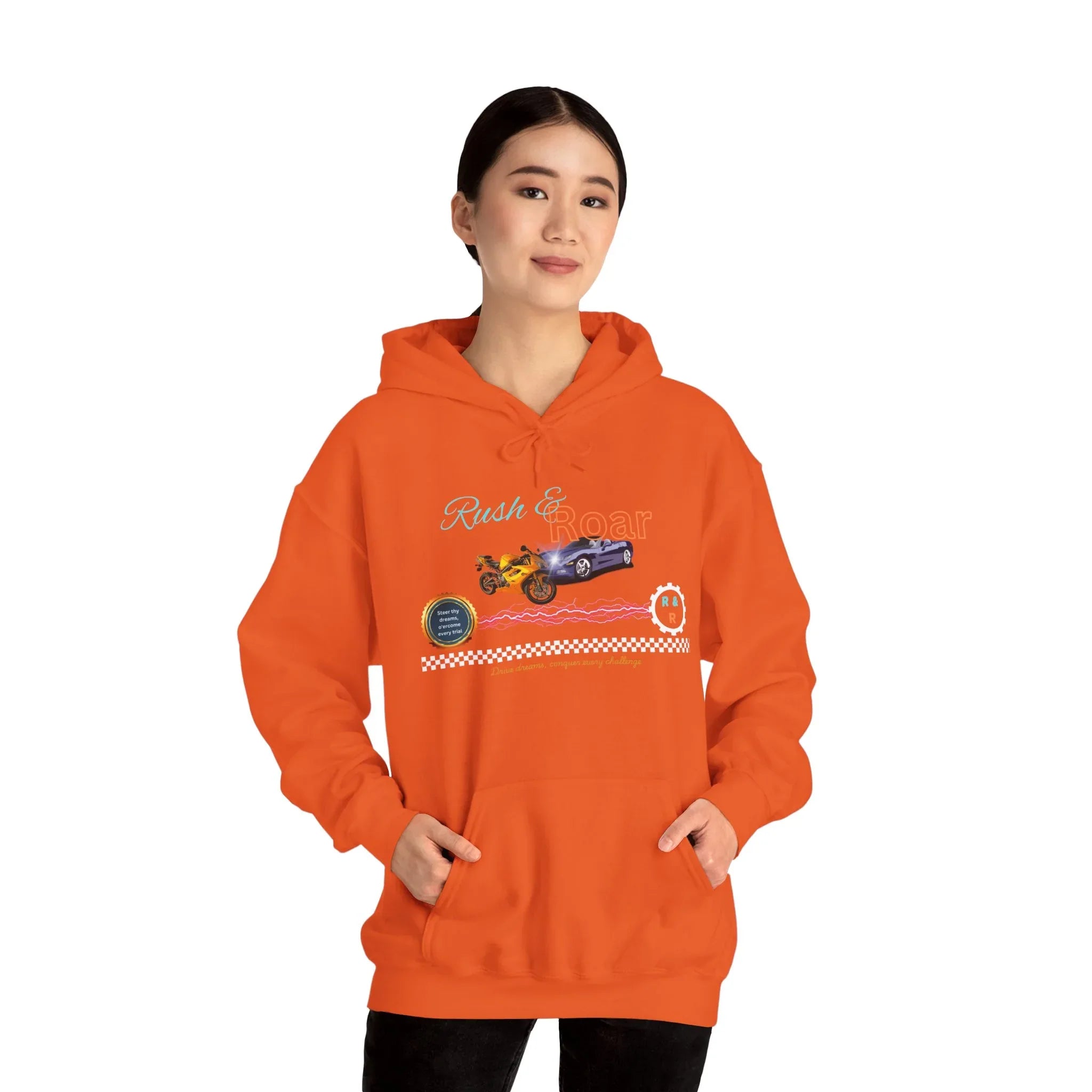 Vintage Car Hoodie - Cool and Cozy Unisex Sweatshirt for Road Trips - RizQ Life 