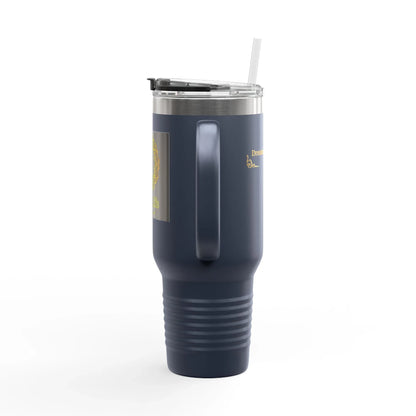 RizQ Life 40oz Insulated Travel Tumbler with Handle