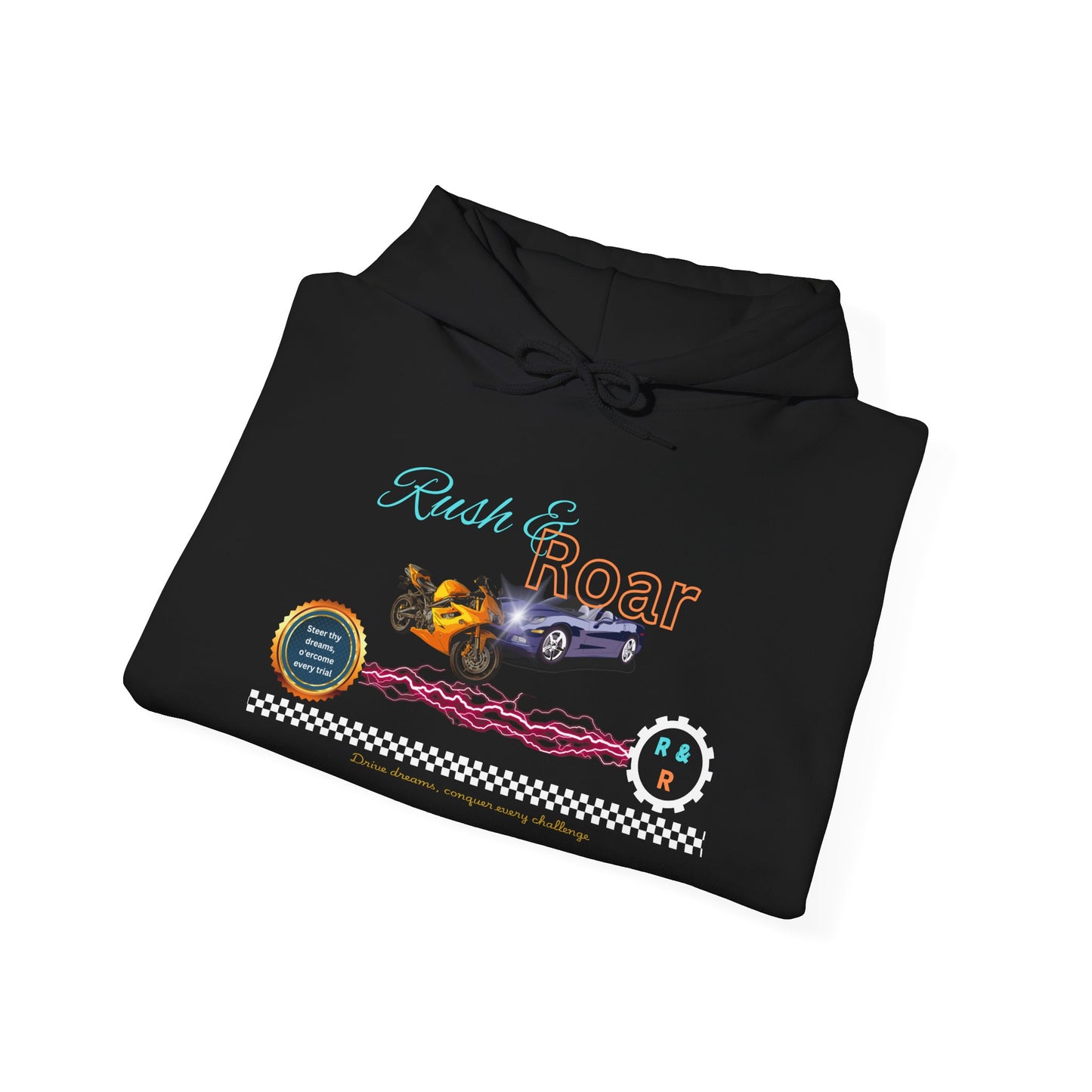 Vintage Car Hoodie - Cool and Cozy Unisex Sweatshirt for Road Trips