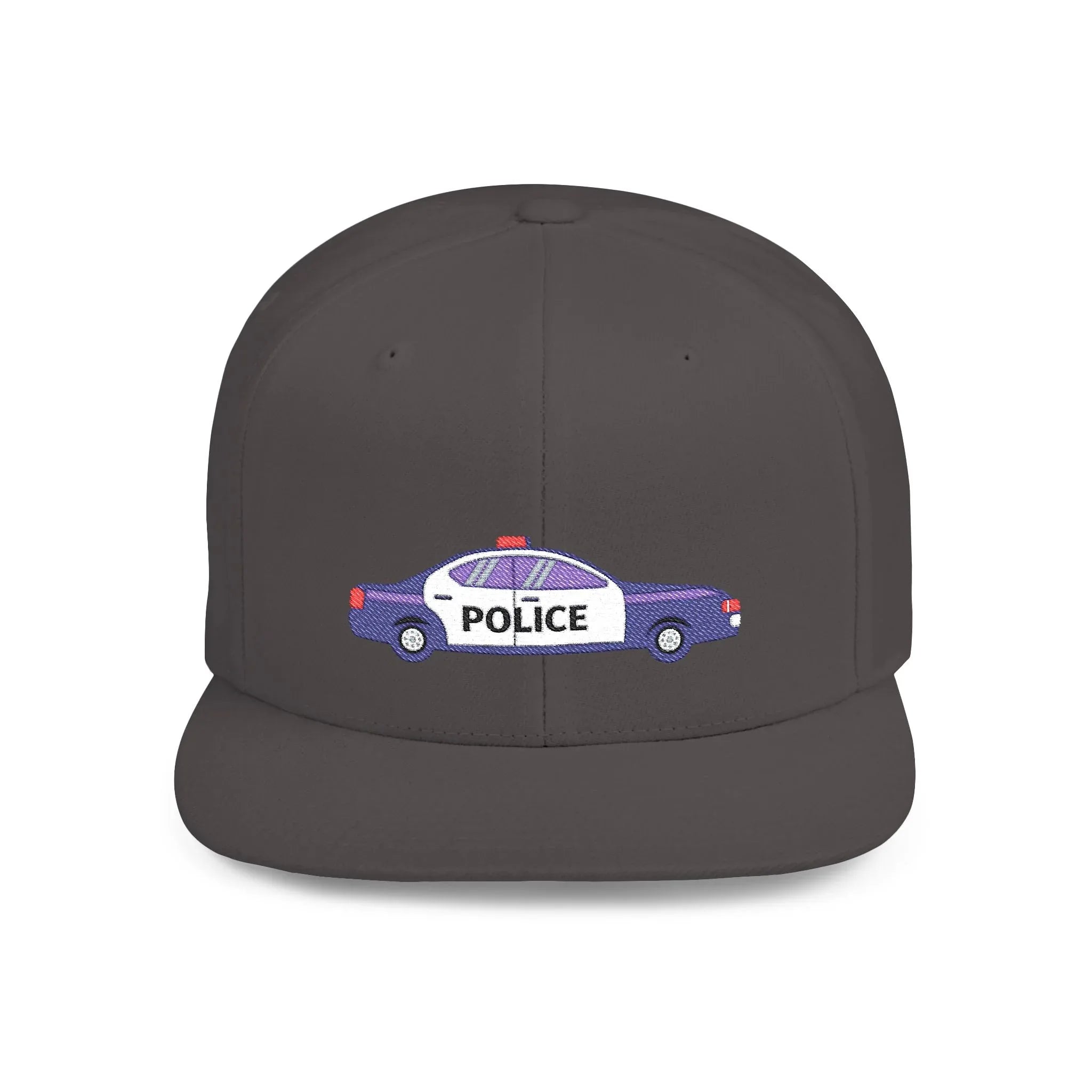 Shop the Police Car Snapback Cap – adjustable streetwear hat for adults, perfect car enthusiast gift and urban fashion accessory. - RizQ Life 