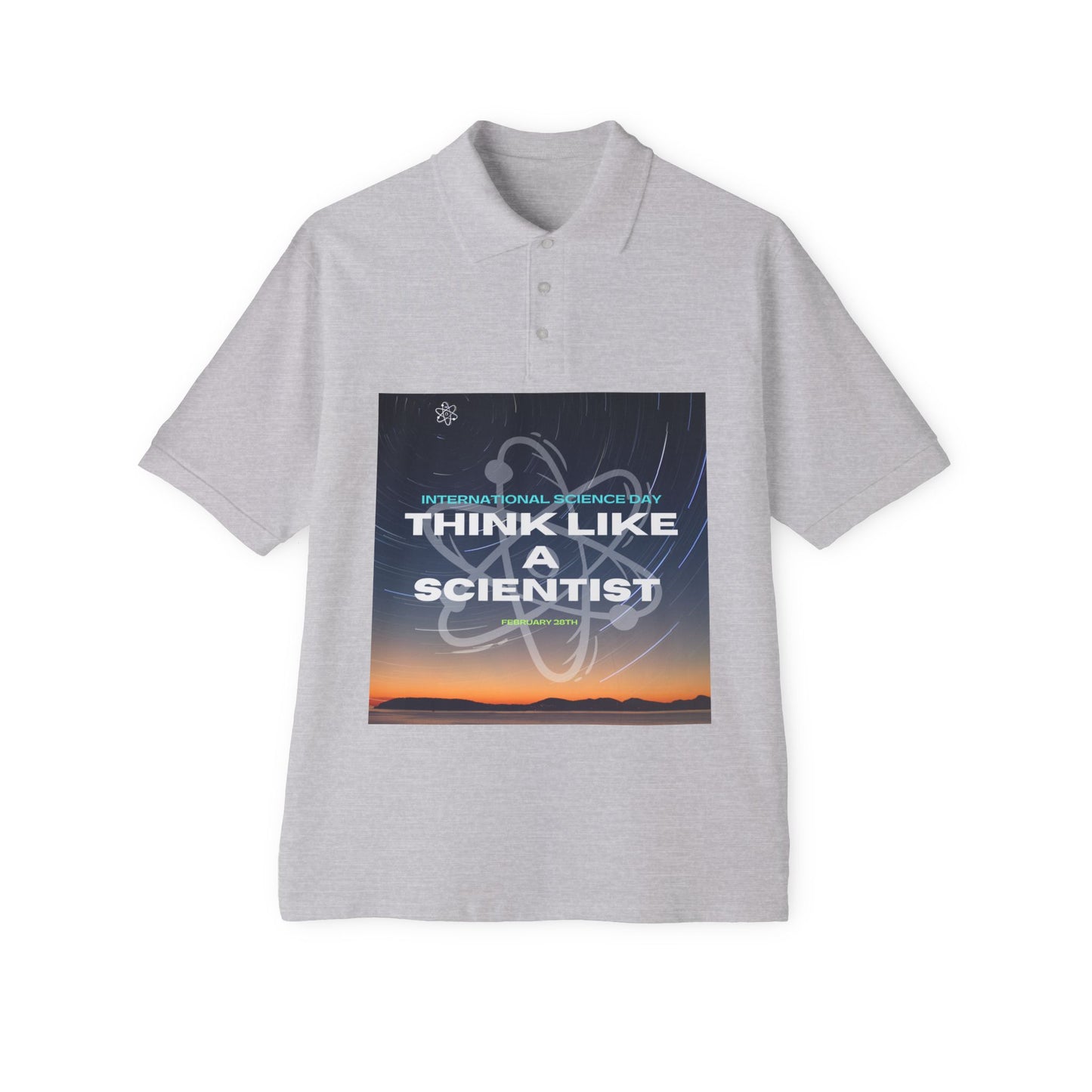 Men’s cotton piqué polo shirt. Short sleeve golf & business casual collared shirt, sizes S–3XL. Great gift for Father’s Day, work, or weekend wear.