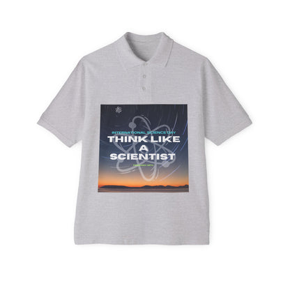 Men’s cotton piqué polo shirt. Short sleeve golf & business casual collared shirt, sizes S–3XL. Great gift for Father’s Day, work, or weekend wear.