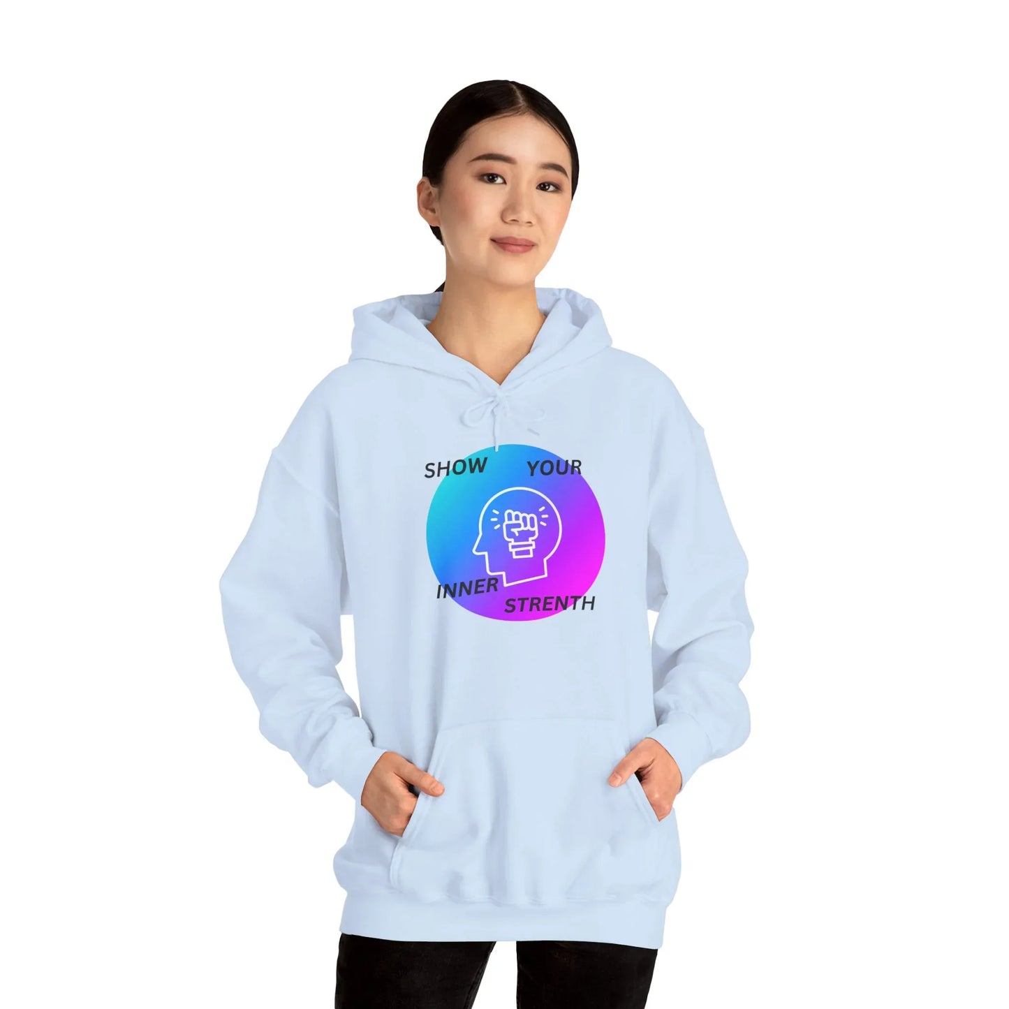 Women's Hoodie Empowerment Motivation Inner Strength Sweatshirt - RizQ Life 