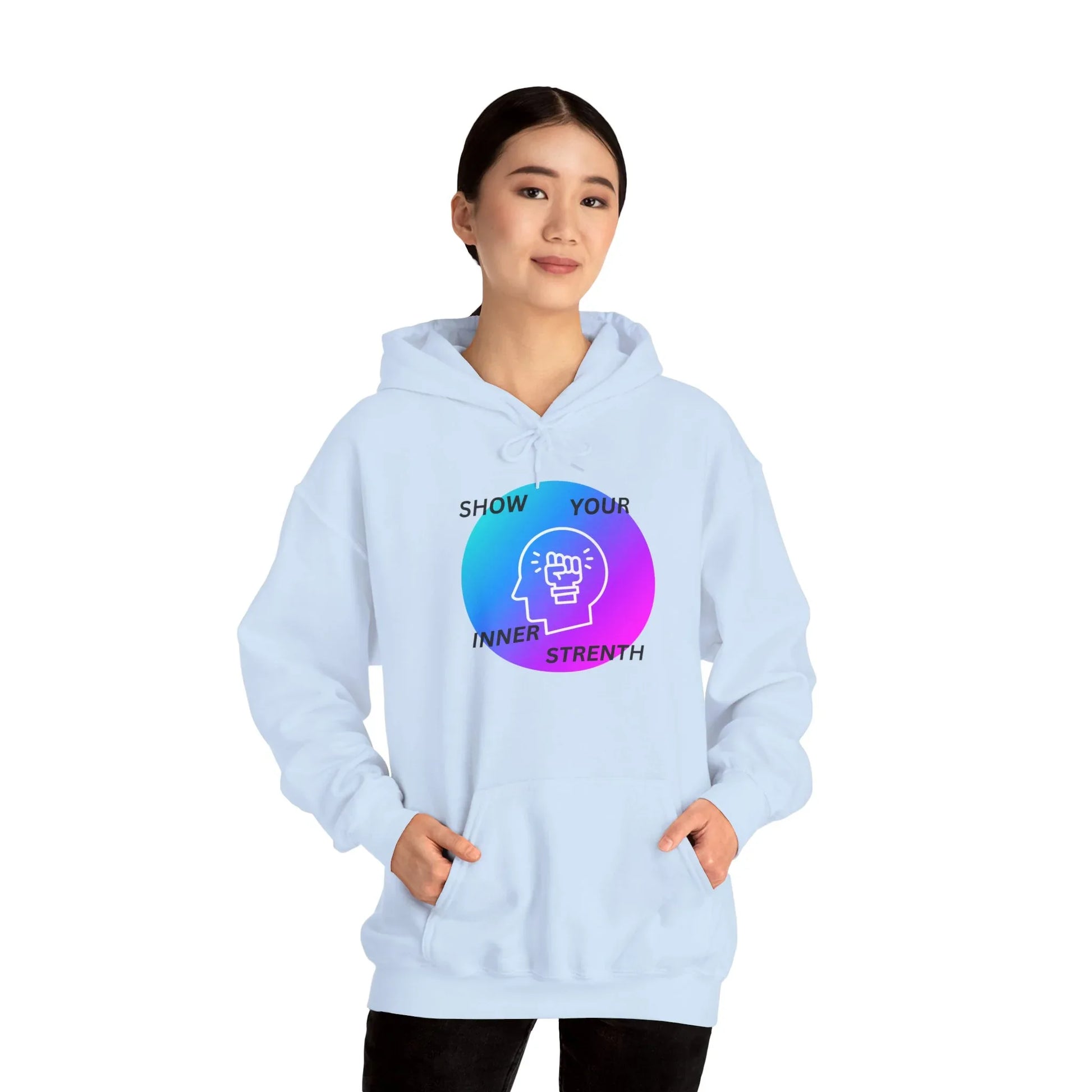 Women's Hoodie Empowerment Motivation Inner Strength Sweatshirt - RizQ Life 