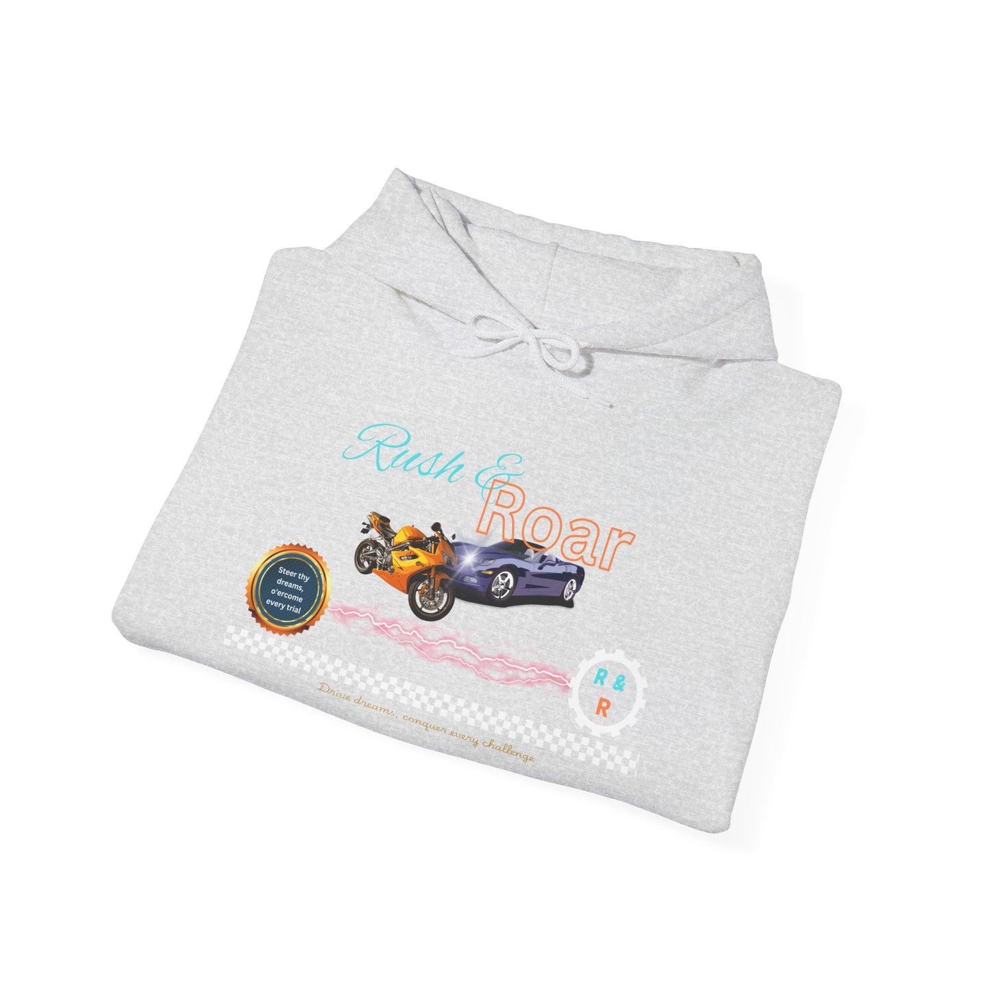 Vintage Car Hoodie - Cool and Cozy Unisex Sweatshirt for Road Trips