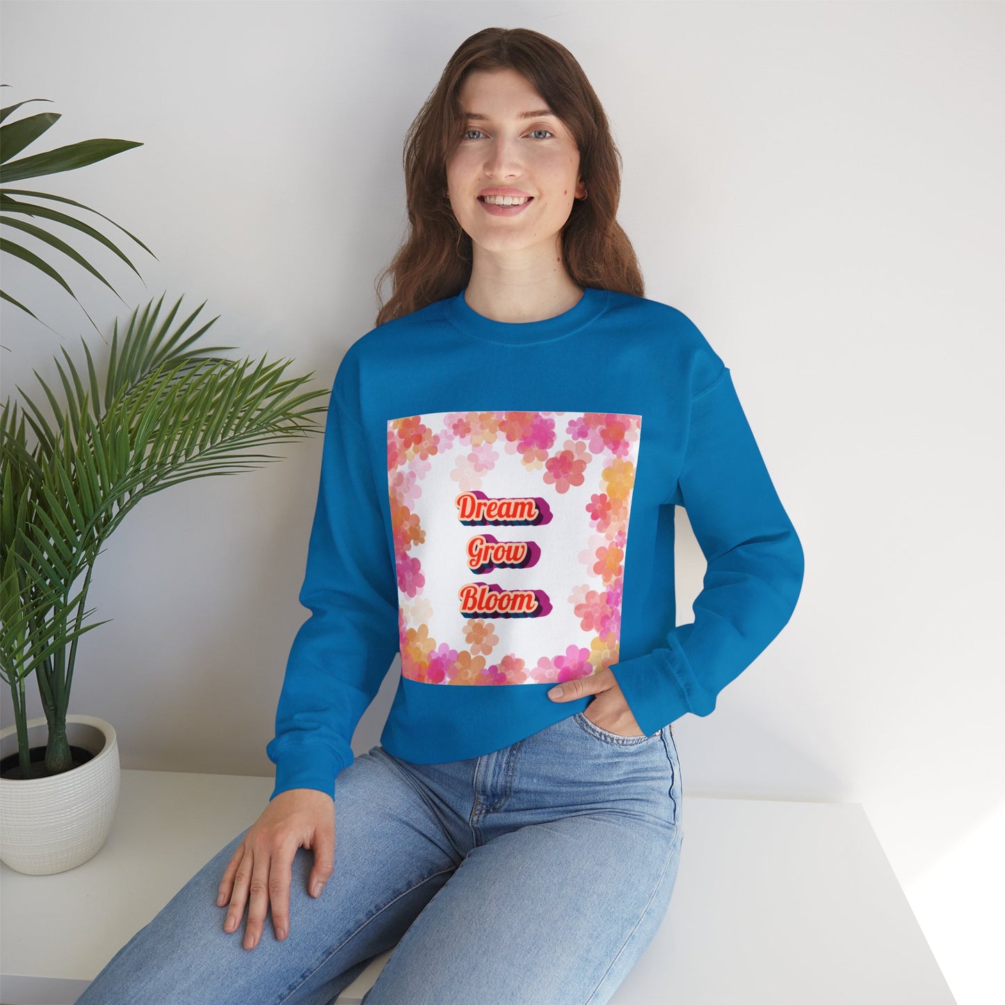 Cozy Women's Crewneck Sweatshirt Soft and Casual by RizQ Life