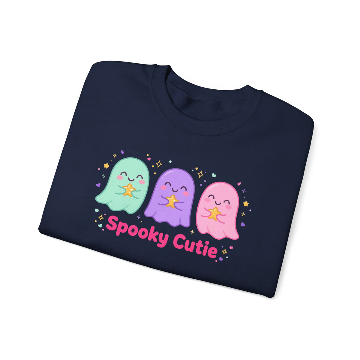 Spooky Cutie Sweatshirt | Cute Pastel Halloween Ghost Crewneck
