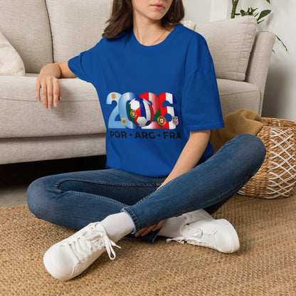 2026 Soccer Unisex Shirt | POR ARG FRA USA Football Tee