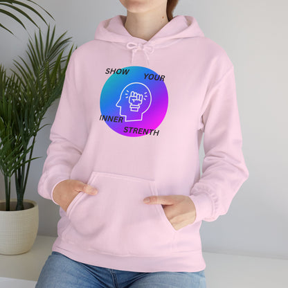 Women's Hoodie Empowerment Motivation Inner Strength Sweatshirt