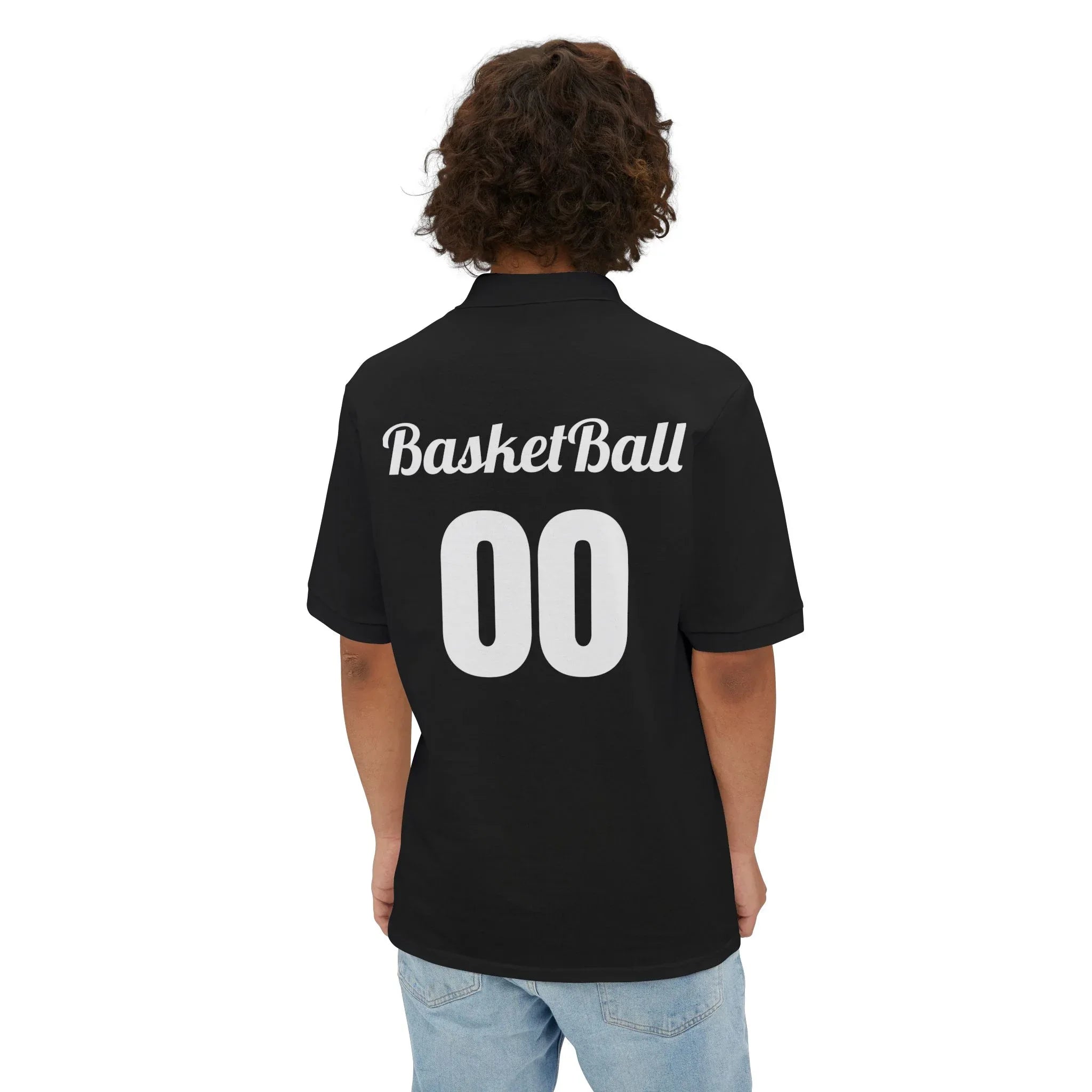 Basketball Pique Polo T- shirt - RizQ Life 