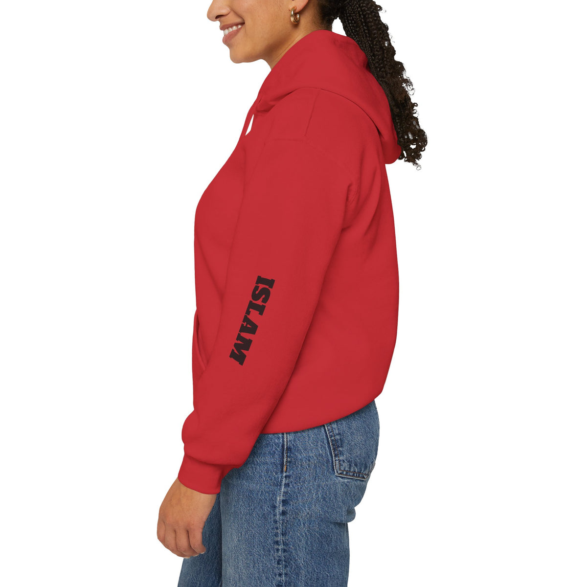 Islamic Calligraphy Hoodie Arabic Faith