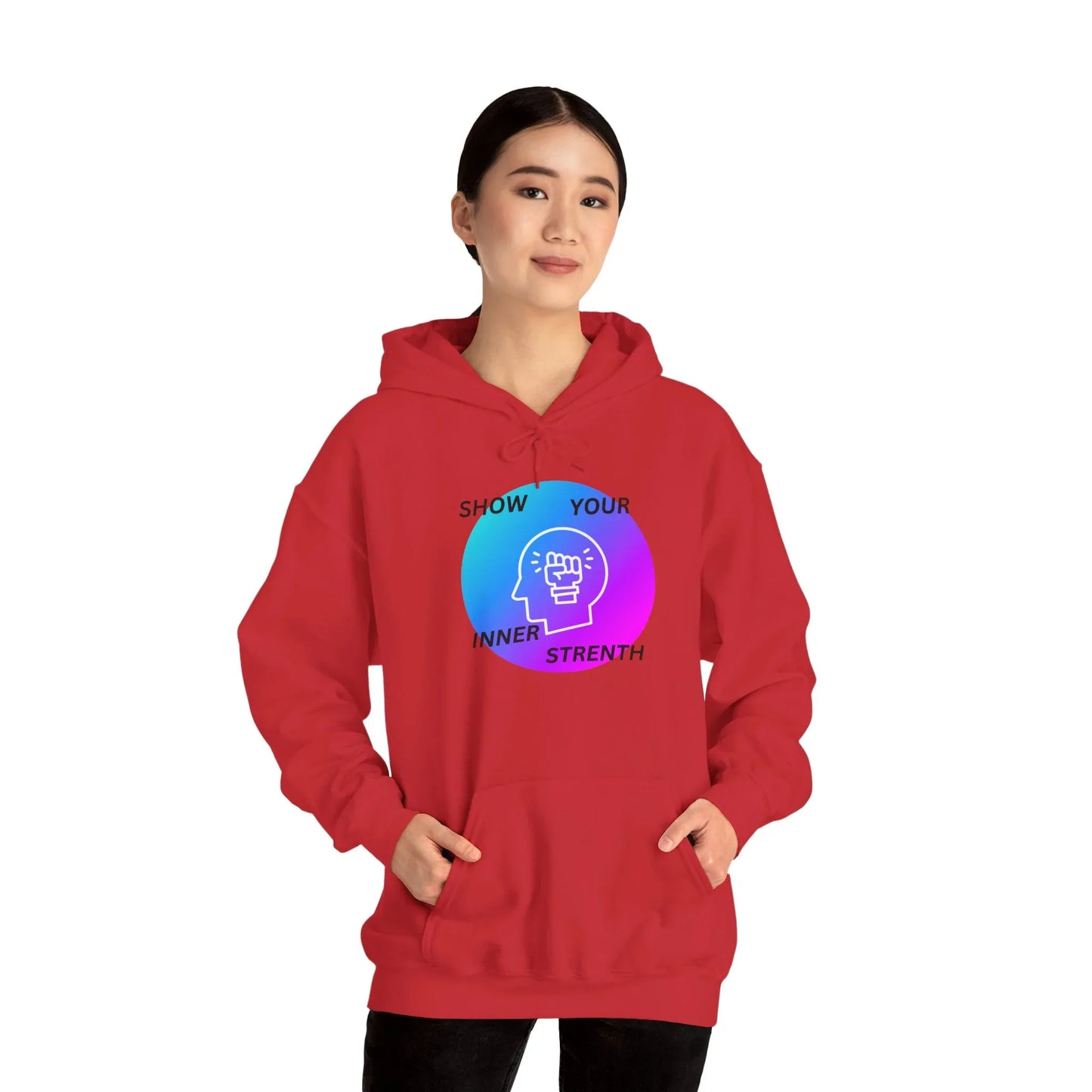 Women's Hoodie Empowerment Motivation Inner Strength Sweatshirt - RizQ Life 