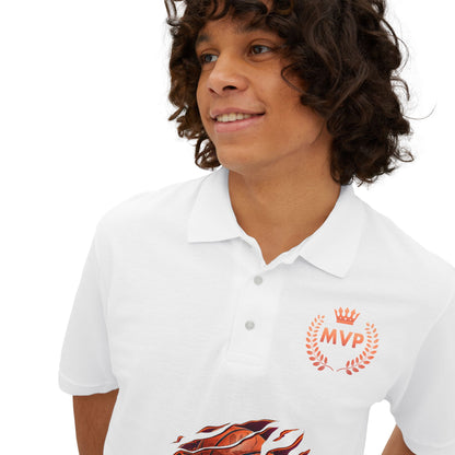 Basketball Pique Polo T- shirt