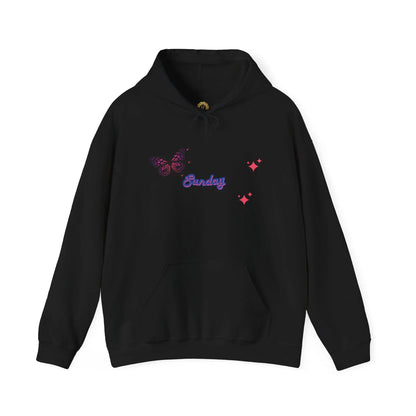 Butterfly Sunday Hoodie Sweatshirt For Women's - RizQ Life 