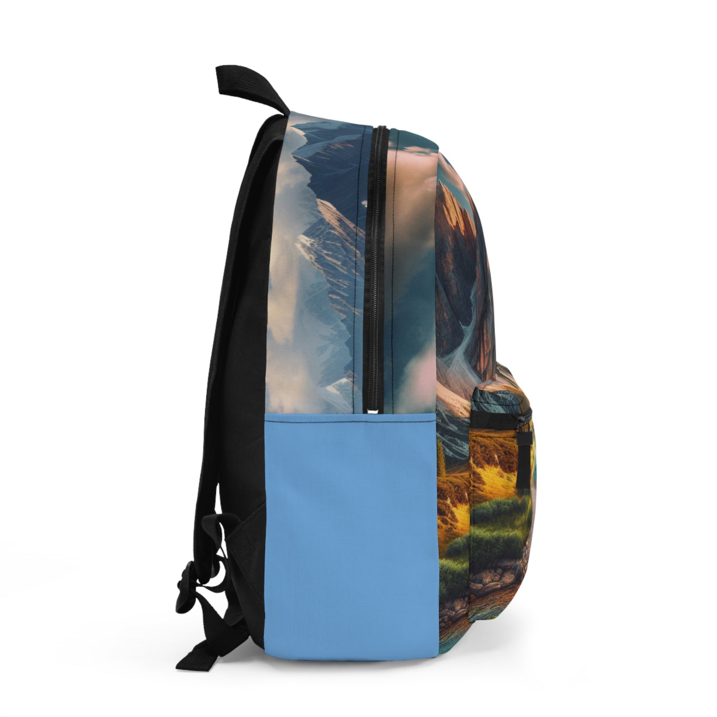 Mountain Landscape Backpack, Travel Bag, School Backpack, Hiking Pack, Nature Lover Gift, Adventure Gear