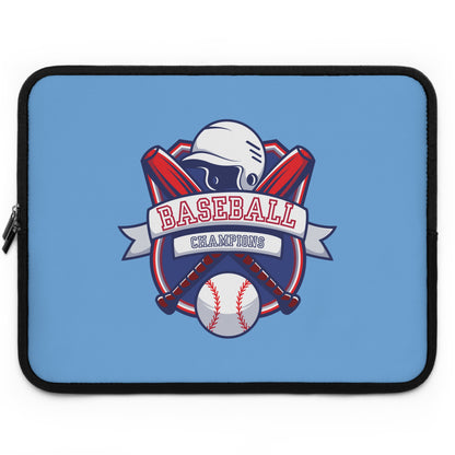 Baseball Champion Laptop Sleeve | Sports Tech Accessory | Gift for Baseball Fans, Student, Athletes, Sports Enthusiasts, Back to School