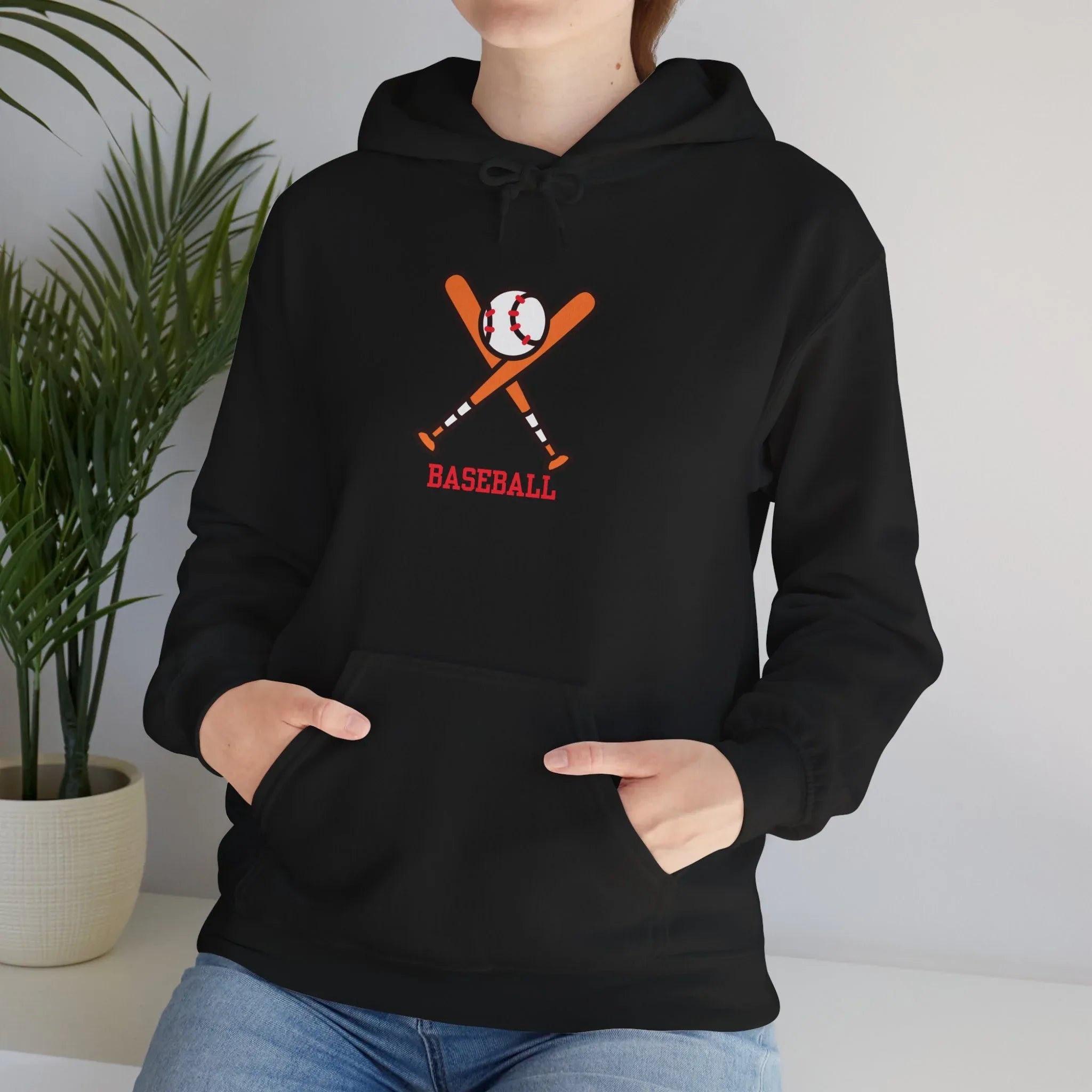 Women's Baseball Hoodie - Cozy Sports Sweatshirt for Baseball Lovers - RizQ Life 
