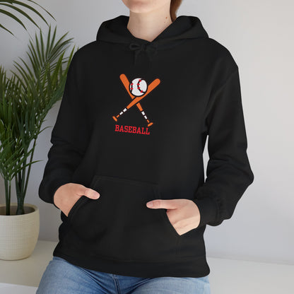 Women's Baseball Hoodie - Cozy Sports Sweatshirt for Baseball Lovers