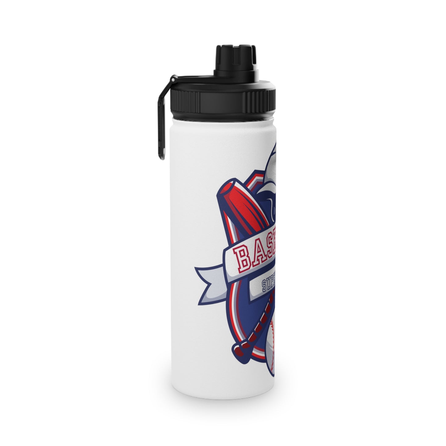 Baseball Sports Stainless Steel Water Bottle - Perfect for Athletes and Fans