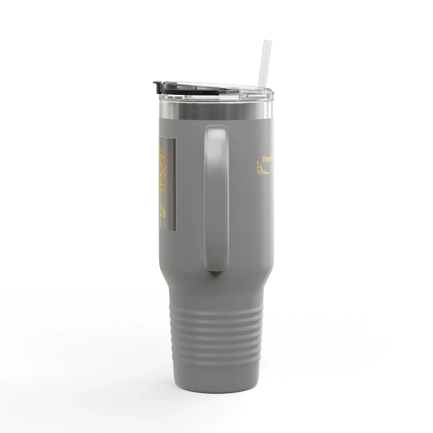 RizQ Life 40oz Insulated Travel Tumbler with Handle
