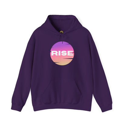 Women's Rise Graphic Hoodie - Cozy & Inspirational Sweatshirt