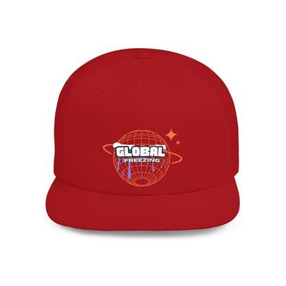 Global Snapback Cap – stylish adjustable six-panel hat for men & women. Breathable, embroidered, and perfect for gifting or casual wear.