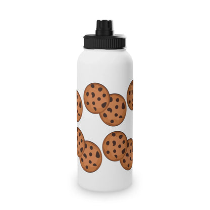 Cookie Pattern Stainless Steel Water Bottle - Perfect for Sports & Everyday Use - RizQ Life 