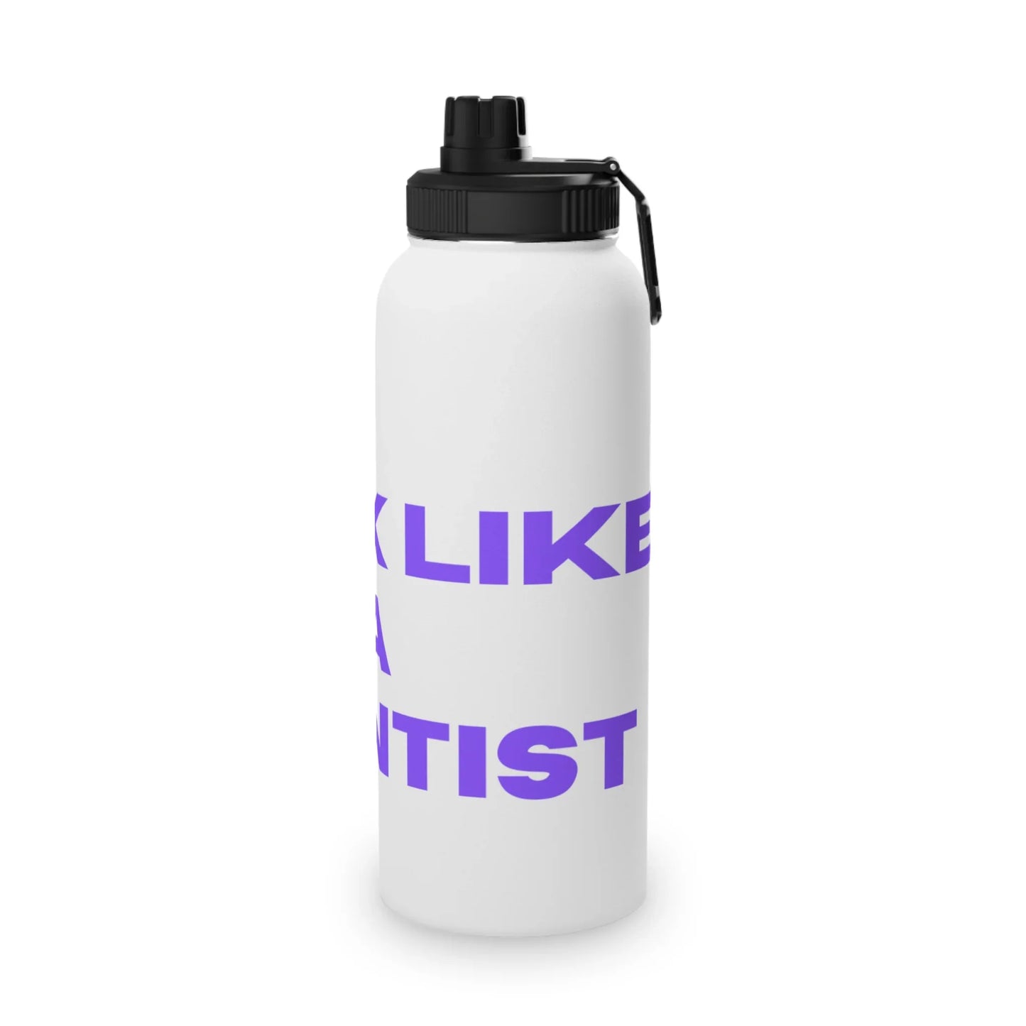 Science Stainless Steel Water Bottle - Sporty & Durable, Perfect for Science People - RizQ Life 
