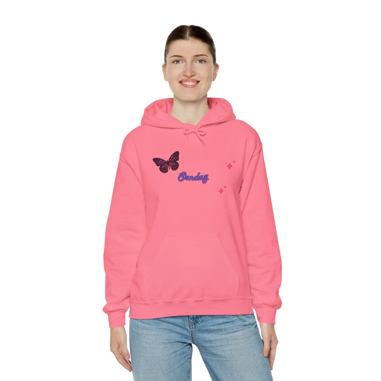 Butterfly Sunday Hoodie Sweatshirt For Women's - RizQ Life 