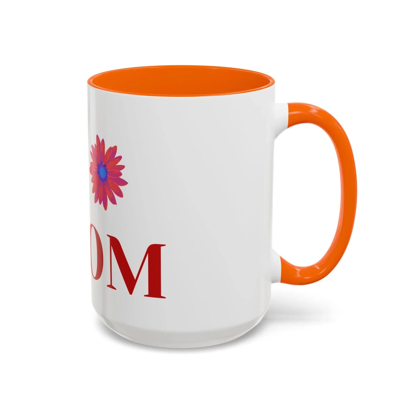 Gift for Mom l My Mom Accent Mug l Coffee or Tea Cup l Birthday & Mother’s Day - RizQ Life 