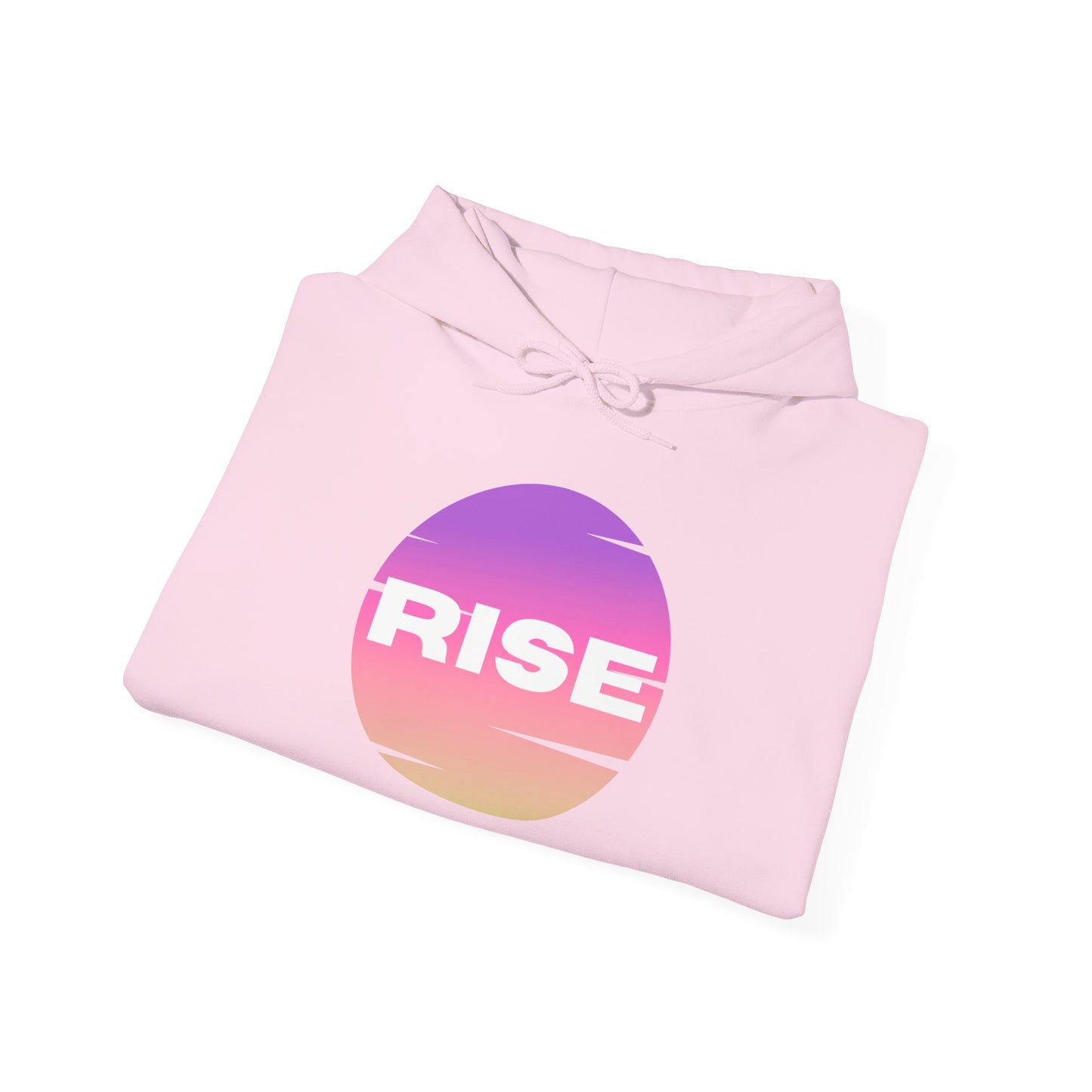 Women's Rise Graphic Hoodie - Cozy & Inspirational Sweatshirt