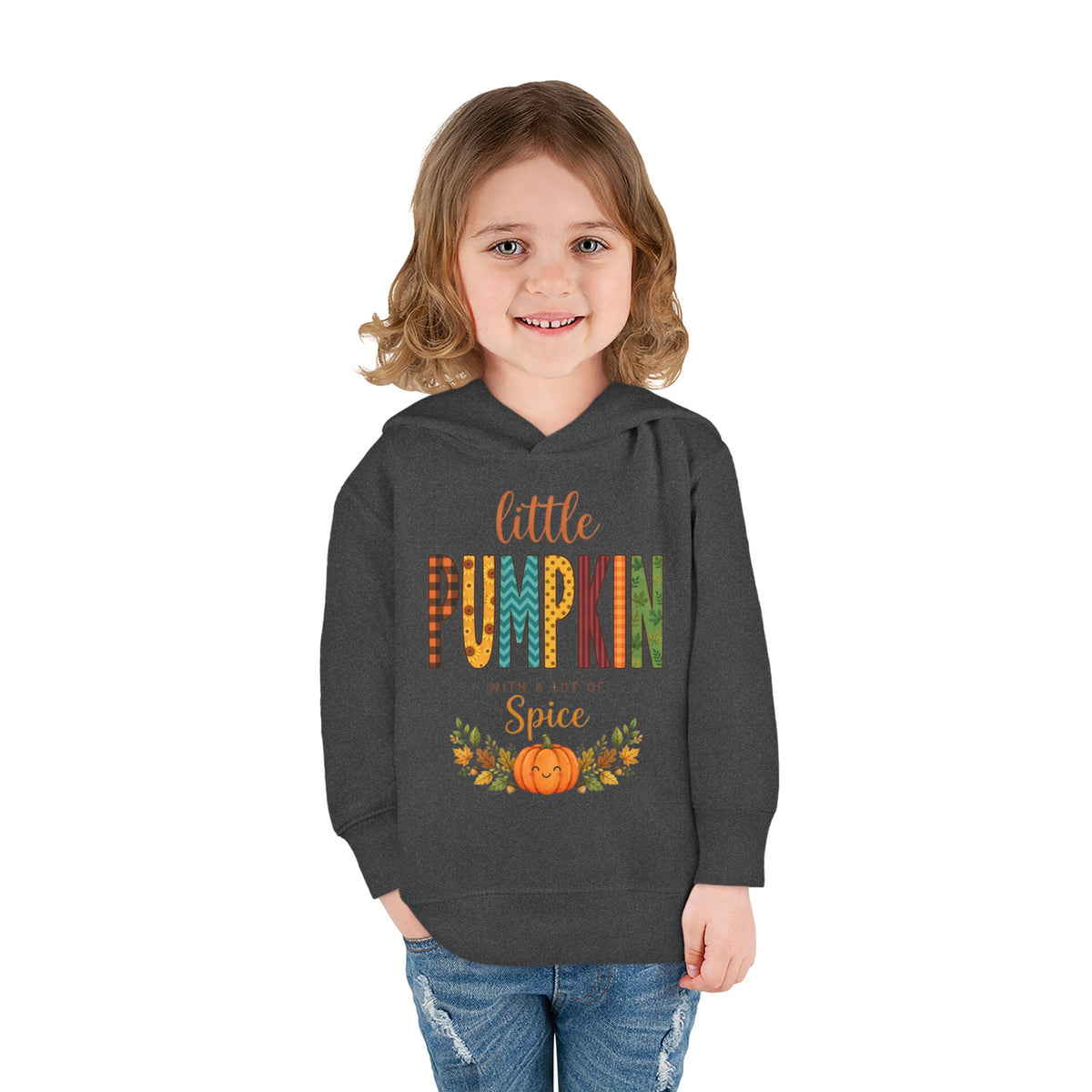 Cute Fall Toddler Hoodie - Little Pumpkin Kids Autumn Sweatshirt
