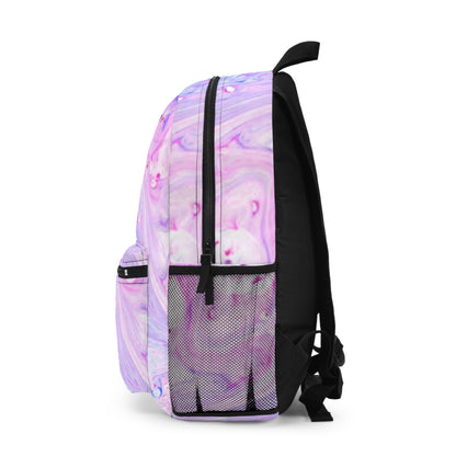 Butterfly Marble Backpack | Trendy School Bag, Stylish Travel Backpack, Gift for Teens, Summer Vibes, Colorful Rucksack