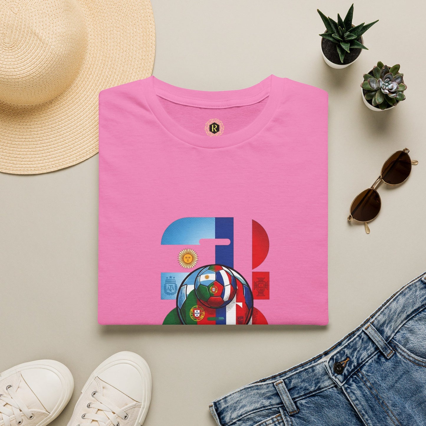 2026 Soccer World Flags T-Shirt | Football Tournament Graphic Tee