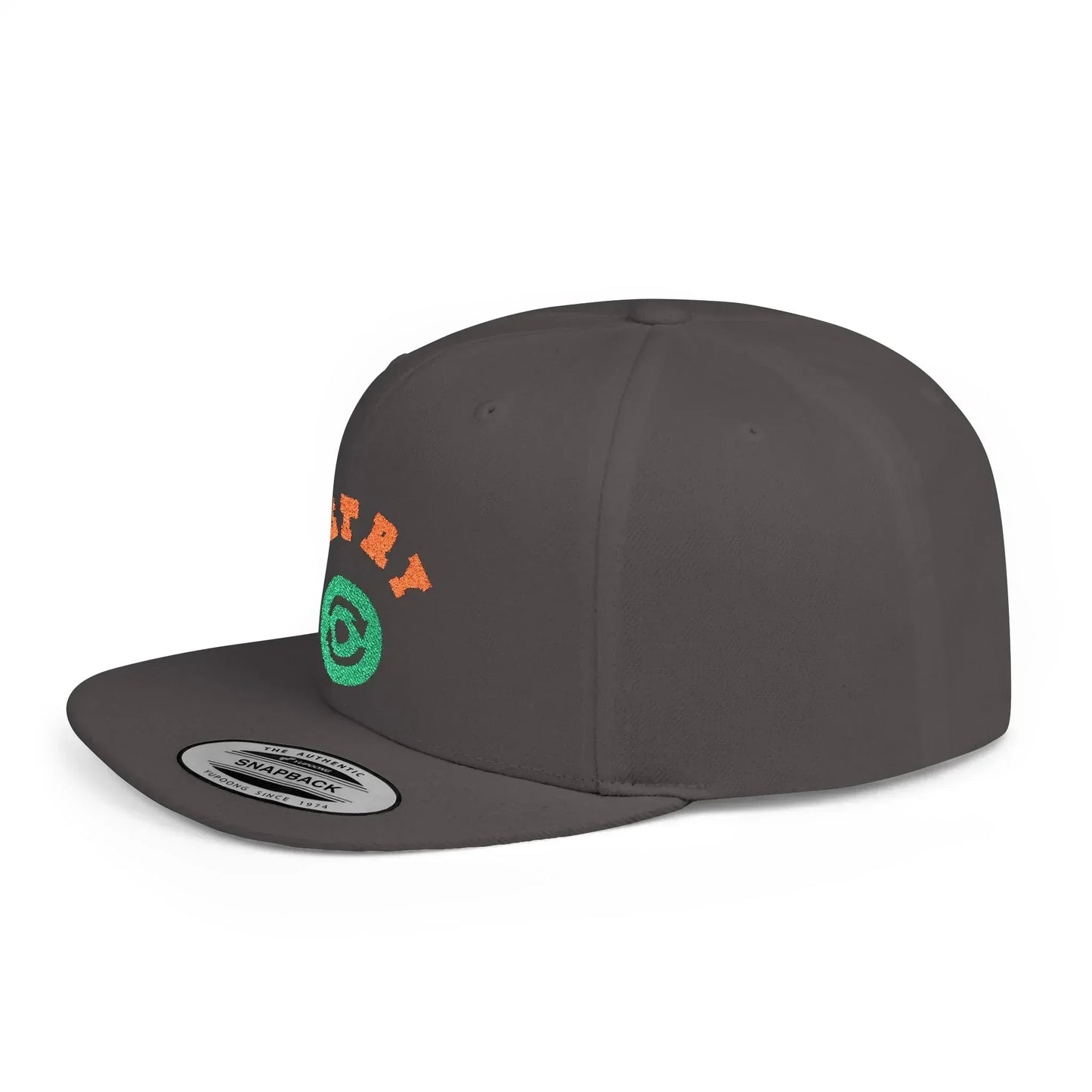 Retry Vintage Flat Bill Snapback Cap – Adjustable streetwear hat for men & women. Ideal gift for casual fashion, festivals, and urban style. - RizQ Life 