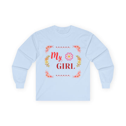 Floral Long Sleeve Tee - Warm and Cozy Moments Design