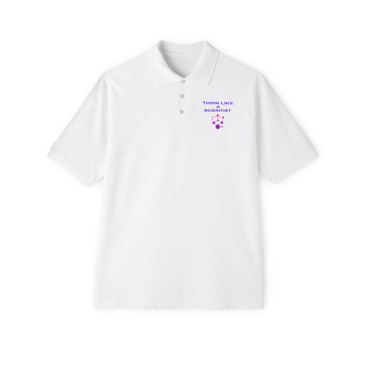 Scientist Polo Shirt - Smart Casual Tee for Science Enthusiasts