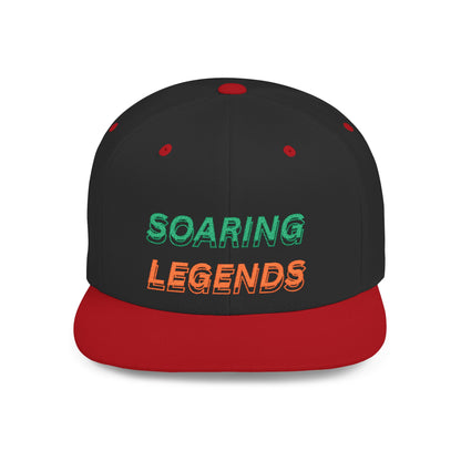 Soaring Legend Snapback – adjustable, stylish cap for men & women. Ideal for casual wear, sports, streetwear, and as a gift.