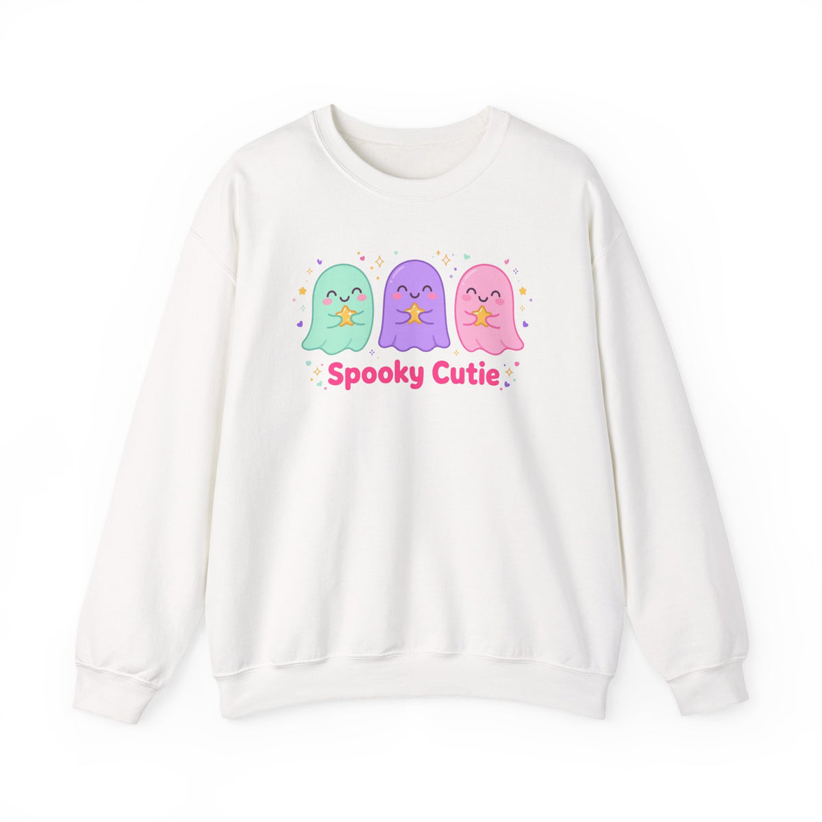 Spooky Cutie Sweatshirt | Cute Pastel Halloween Ghost Crewneck