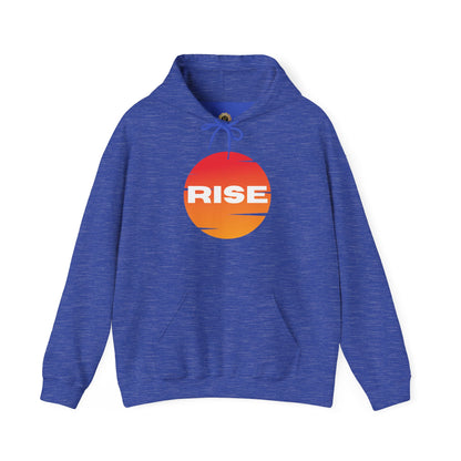 Men's Rise Sunset Hoodie - Comfortable Heavy Blend Sweatshirt