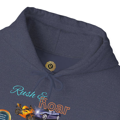Vintage Car Hoodie - Cool and Cozy Unisex Sweatshirt for Road Trips