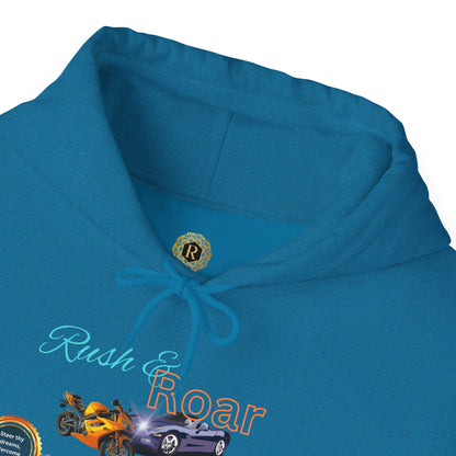 Vintage Car Hoodie - Cool and Cozy Unisex Sweatshirt for Road Trips