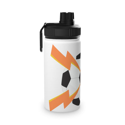 Soccer Theme Stainless Steel Water Bottle - Sports Hydration, Perfect for Athletes