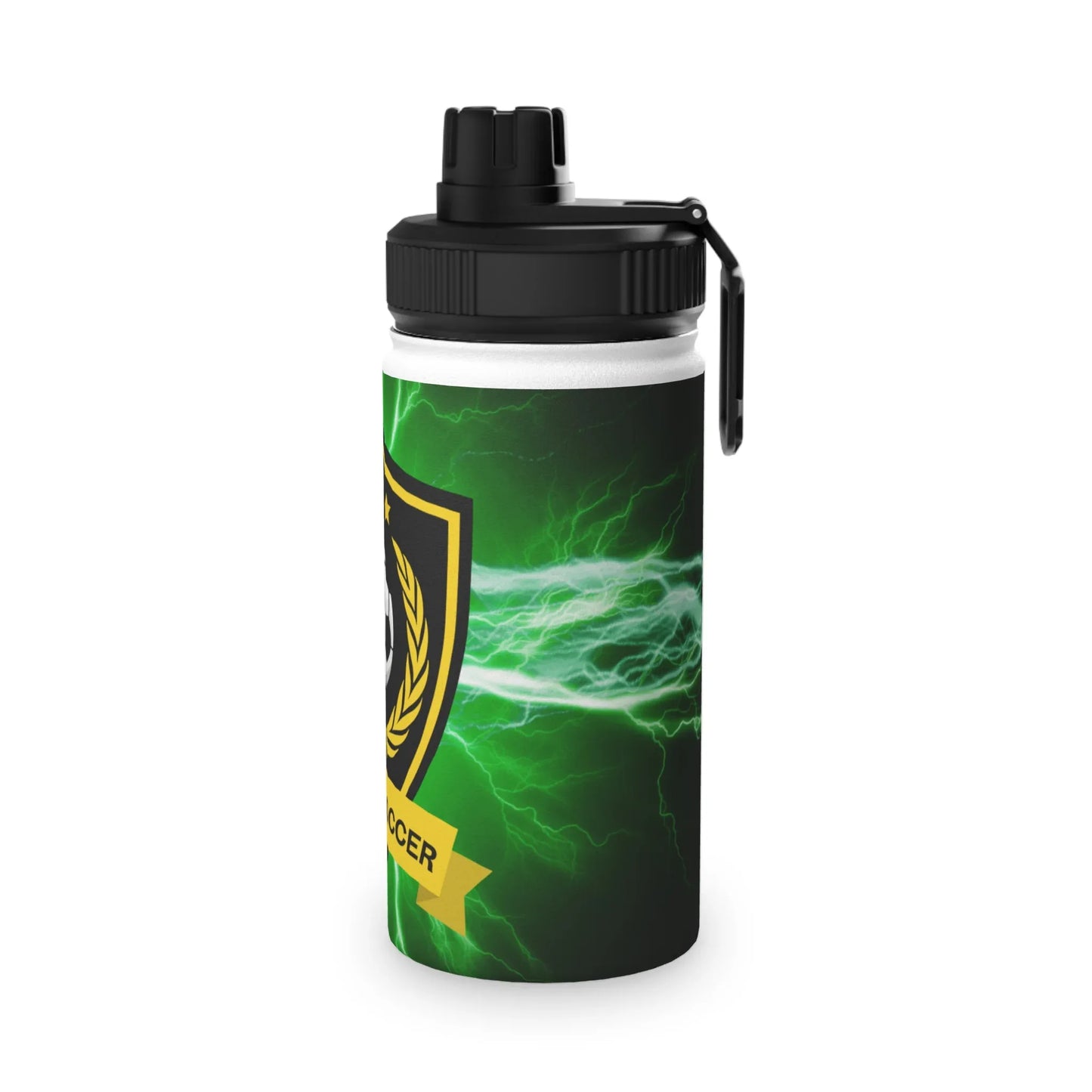 Soccer Stainless Steel Water Bottle - Sporty Design for Athletes - RizQ Life 