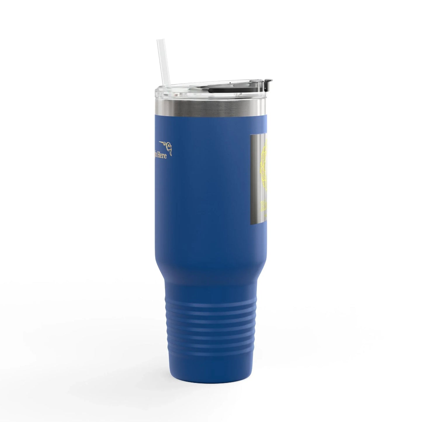 RizQ Life 40oz Insulated Travel Tumbler with Handle